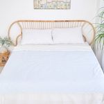 VitaGRAM Duratex Instant Cooling Blanket Bedding Super Single / Queen – Breathable, Nylon-Spandex Cool Fabric for Humid Nights, Machine Washable Comfort